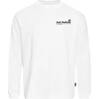 Jack Wolfskin T-Shirt Confident LS Trail Herren White-S