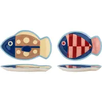 Bloomingville – Willy Teller – mehrfarbig – 2er-Set – Steinzeug