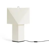 HAY Tischlampe Aplat, weiß / opal, für Wohn- / Esszimmer, Papier / Lunolit / Lunopal, Modern, Tischlampe