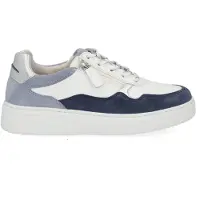 Gabor Schnürhalbschuhe in weiss/weiss kombi, Gr. 7