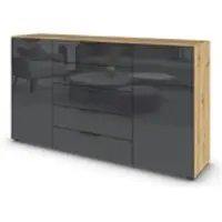 Möbel Kraft Sideboard Frome , holzfarben , Maße (cm): B: 180 H: 100
