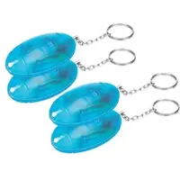 VisorTech 4er-Set Personenalarme, laute 110 dB, mit Taschenlampe
