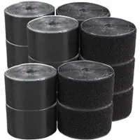 Pearl 8er-Set Klettbänder mit Nylon-Schlaufen/-Haken, selbstklebend, 32 m