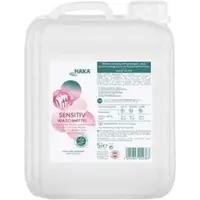 HAKA Waschmittel Sensitiv, ohne Aluminium, flüssig, Konzentrat, 5 Liter, Waschladungen 166