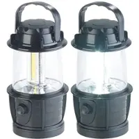 Pearl 2er-Set dimmbare LED-Laternen, 3 COB-LEDs, Batteriebetrieb, 3W, 140 lm