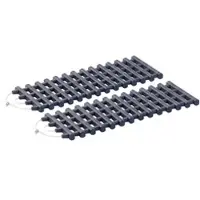 Lescars 2er-Set Kfz-Anfahrhilfen mit Tragetasche, 60 x 22 cm