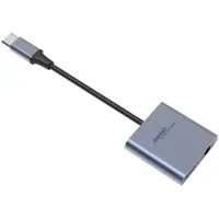 Auviso Kopfhörer-Adapter USB-C auf 3,5-mm-Klinke, Headset- und Ladefunktion