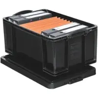 Really Useful Box Ablagebox 64 Liter schwarz, 71x31x44 cm
