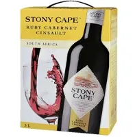 Stony Cape Ruby Cabernet - Cinsault Rotwein trocken Bag in Box 3 l
