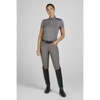 Pikeur Damen Stehkragen Funktions Shirt mystic grey Selection FS25, Größe:42