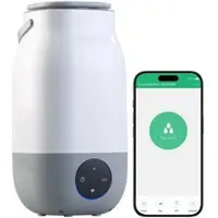 Newgen medicals Ultraschall-Luftbefeuchter, 3 Liter, komp. zu Alexa & Google Assistant