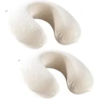 Newgen medicals Wellness-Nackenhörnchen aus thermoaktivem Memory-Foam, 2er-Set