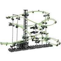 Playtastic Professionelle Kugel-Achterbahn, 502-teilig, nachleuchtend