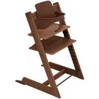 Stokke Tripp Trapp Bundle Treppenhochstuhl Eiche inkl. Babyset, braun