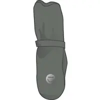 Viking Jolly Rain Mittens olive (37) 1