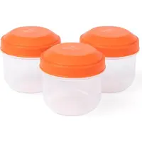 Amuse 3er Set Rikko Snackbox PP poppy