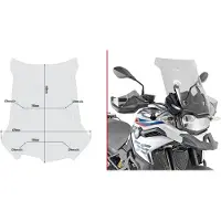 Givi D5127s Bmw F 750/850 Gs Windschutzscheibe
