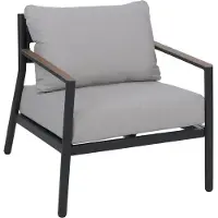 Mendler Aluminium Gartengarnitur MCW-P79, Lounge-Set Sitzgruppe Sofa Gartenlounge, Stoff/Textil Olefin 210g/m² hellgrau