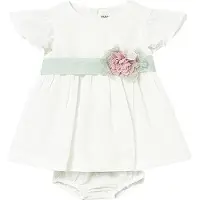 Mayoral Elegantes Kleid 1886 Weiß Regular Fit