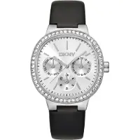 DKNY Uhr - Quarzuhr Evening - Gr. unisize - in Schwarz - für Damen