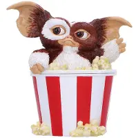 Nemesis Now Gremlins Gizmo Figur im Popcorn Becher Sammlerstück mit versteckten Details 14,4 cm für Filmfans und Sammler