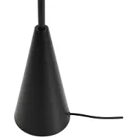 LINDBY Norvik Stehlampe, Höhe 150 cm, schwarz/grau, Metall - , Norvik, Schwarz, für Wohnzimmer, Metall, Modern