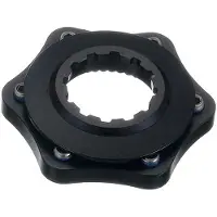 Alhonga Center Lock Adaptor W/Lock Ring. Black