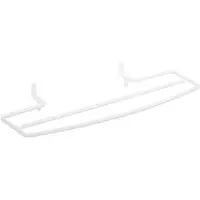 BRILLANTBAD BAWELL Heizkörperhandtuchhalter Stahl Komaxit Weiß 220x600x80 mm für Bad & Küche >> zum Einhängen