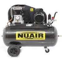 Nuair B2800B/100 CM3 - Elektrischer Kompressor mit Riemenantrieb - Motor 3 PS - 100 Lt