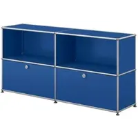 USM United Soft USM Haller Sideboard mit 2 Klapptüren enzianblau