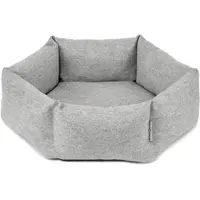 MiaCara - Calma Katzenbett Hexagon, kiesel