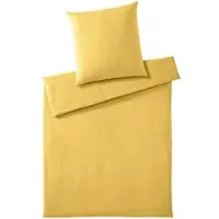 Elegante Musselin Bettwäsche Smooth Kissenbezug einzeln 40x80 cm | sonne - gelb