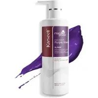 Karseell Purple Shampoo violettes Shampoo neutralisiert gelbe Verfärbungen 500 ml
