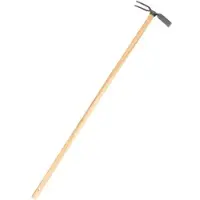 SHW Gartenhacke Breitblatt und zwei stumpfe Zinken