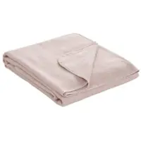 Ibena Wohndecke Leichte Mischdecke , rosa/pink , Baumwollmischgewebe , Maße (cm): B: 150