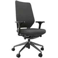 Fm Büromöbel Bürostuhl »Asiento« mit Armlehnen Komfort grau