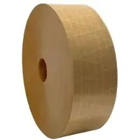 ActivaTec Nassklebeband NK4655, braun, 70mm x 150m, fadenverstärkt, 125g/m2 Kraftpapier