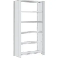 Regalwerk BERT Büroregal Grundfeld HxBxT 2000x875x600mm Vollblech Seitenwand