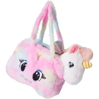 Nobrand Plüschbeutel mit Einhorn im Beutel