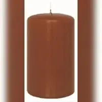 Kopschitz Kerzen 4er Adventskerzen, Adventskranz Kerzen Set Haselnuss 6 x Ø 5 cm