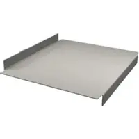 Rocholz Universalablage für Pack- und Arbeitstisch System 1200/1600/2000, bis zu 25 kg, höhenverstellbar, B 440 x T 520 x H 90 mm, hellgrau