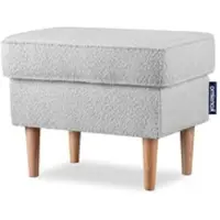 Konsimo Hocker Stralis ¦ grau ¦ Maße (cm): B: 41 H: 43