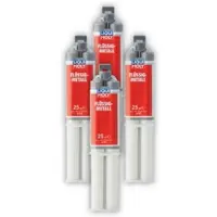 Liqui moly 4x Klebstoff 6193 Flüssigmetall Liquid Metal Heißkleber 25 ml Kartusche