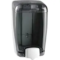 JM Metzger Jofel AZUR Seifenspender 900 ml rauchglas-transparent/weiß Kunststoff