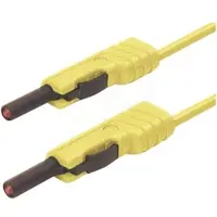 Hirschmann Test & Measurement MLB 200 GE - Messleitung, 1,0 mm2, 2,0 m, gelb, gesichert