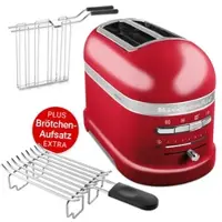 KitchenAid Artisan 2-Scheiben-Toaster 5KMT2204EER mit Brötchen-Aufsatz 5KTBW