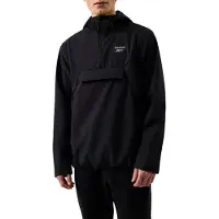 Reebok - "Burbage" Windrunner Jacke für Herren, Über den Kopf HB226 (S) (Schwarz)