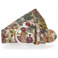 Mustang Gürtel in Blumenmuster mit Vintage-Finish-85
