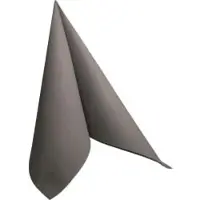 Duni Serviet Dunilin 40x40 cm Granitgrå,45 stk/pk