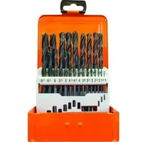 Projahn Bohrerkassette ECO, HSS-R, 24-teilig, Ø 1–10,5 mm / 0,5 mm Schritte